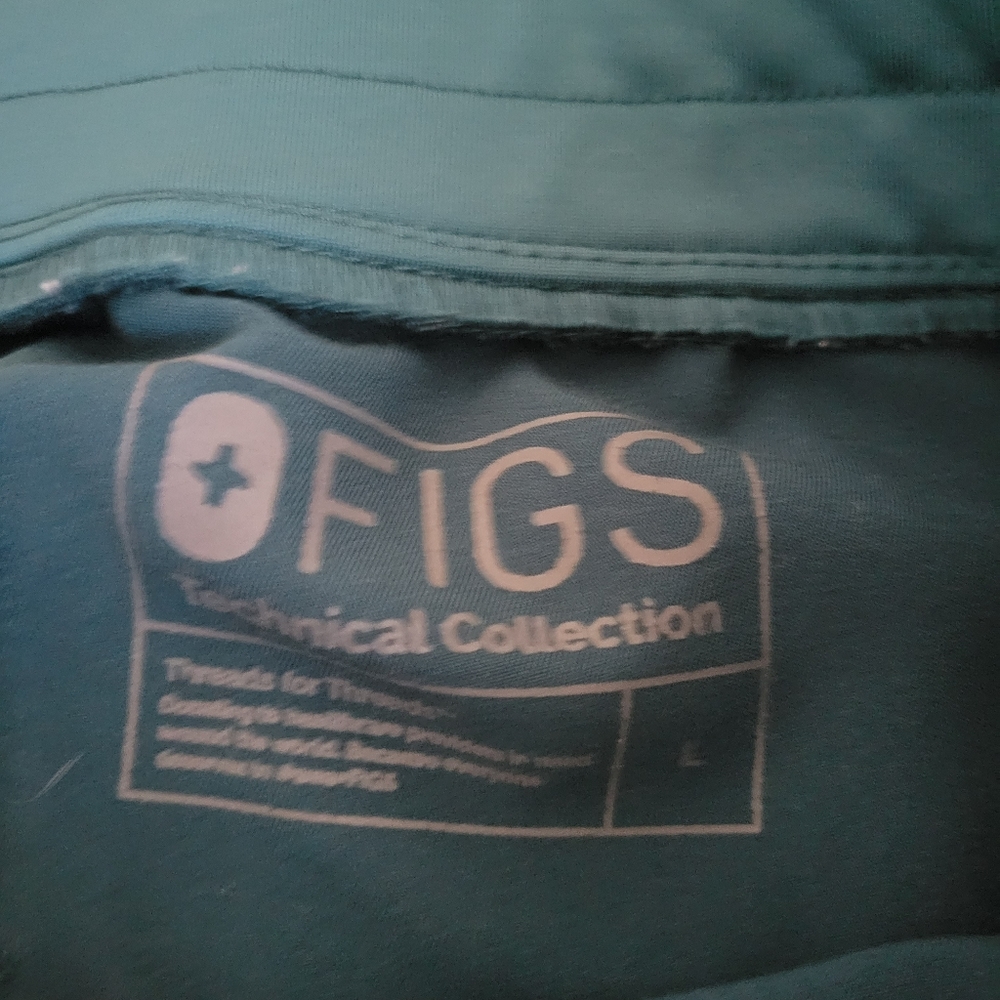 Figs Large CARIBBEAN BLUE JOGGER